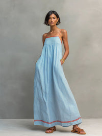 Amanda | Elegáns Ujjatlan Maxi Ruha