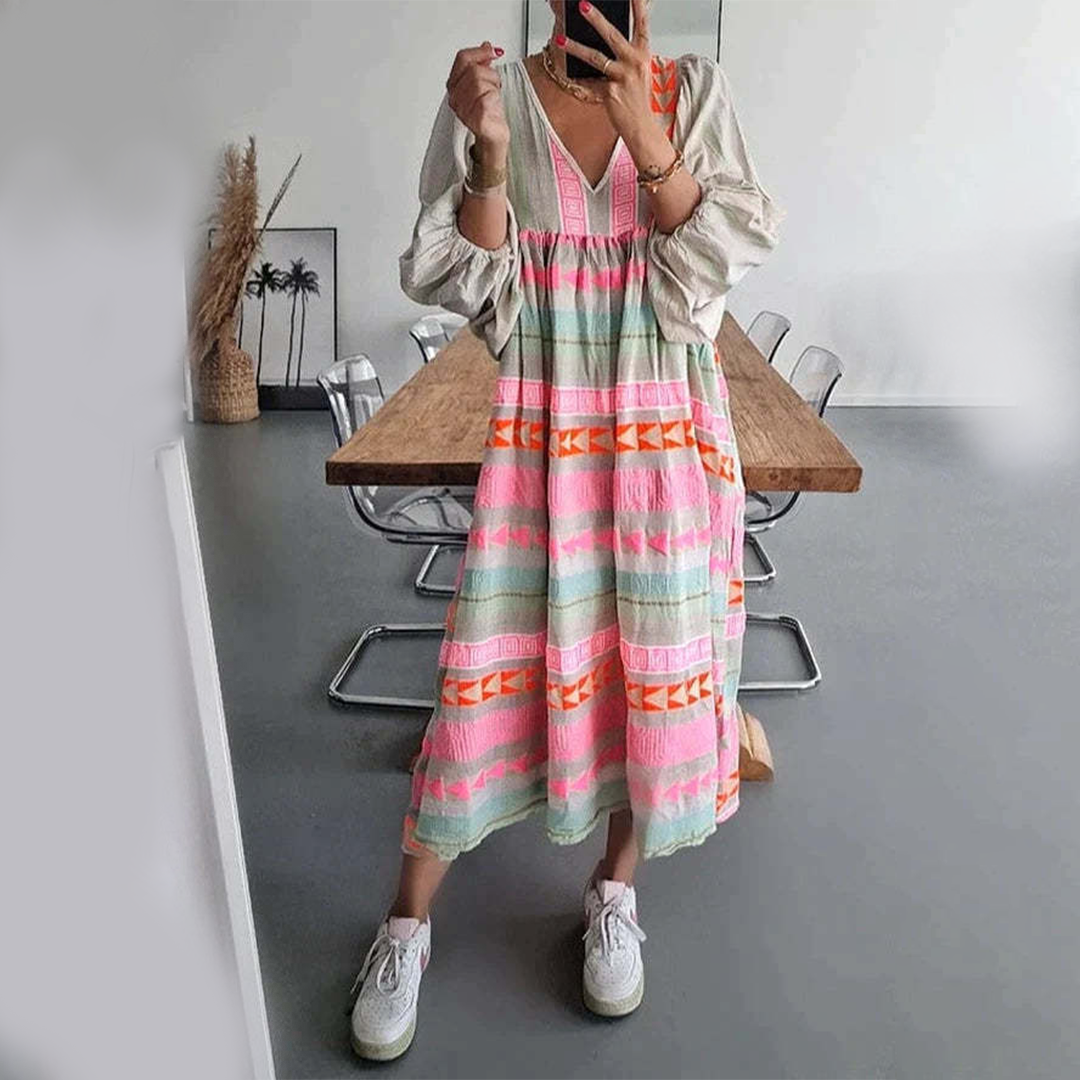Jessenia - Kényelmes Boho Ruha