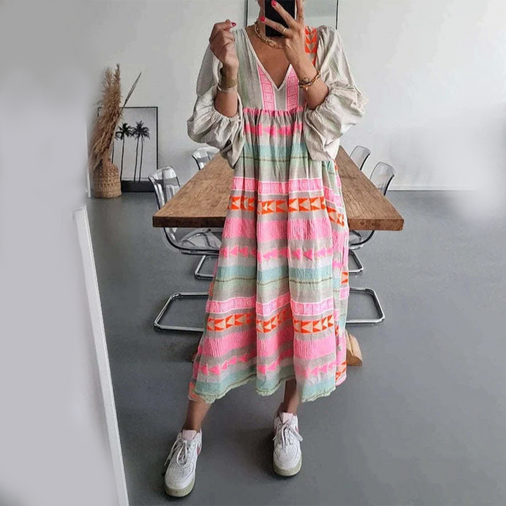 Jessenia - Kényelmes Boho Ruha