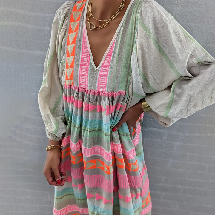Jessenia - Kényelmes Boho Ruha