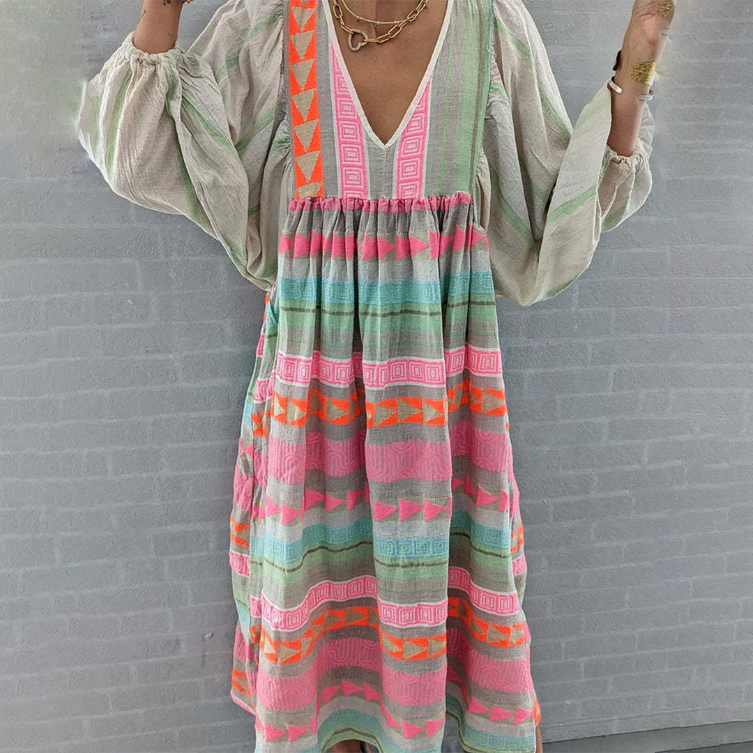 Jessenia - Kényelmes Boho Ruha