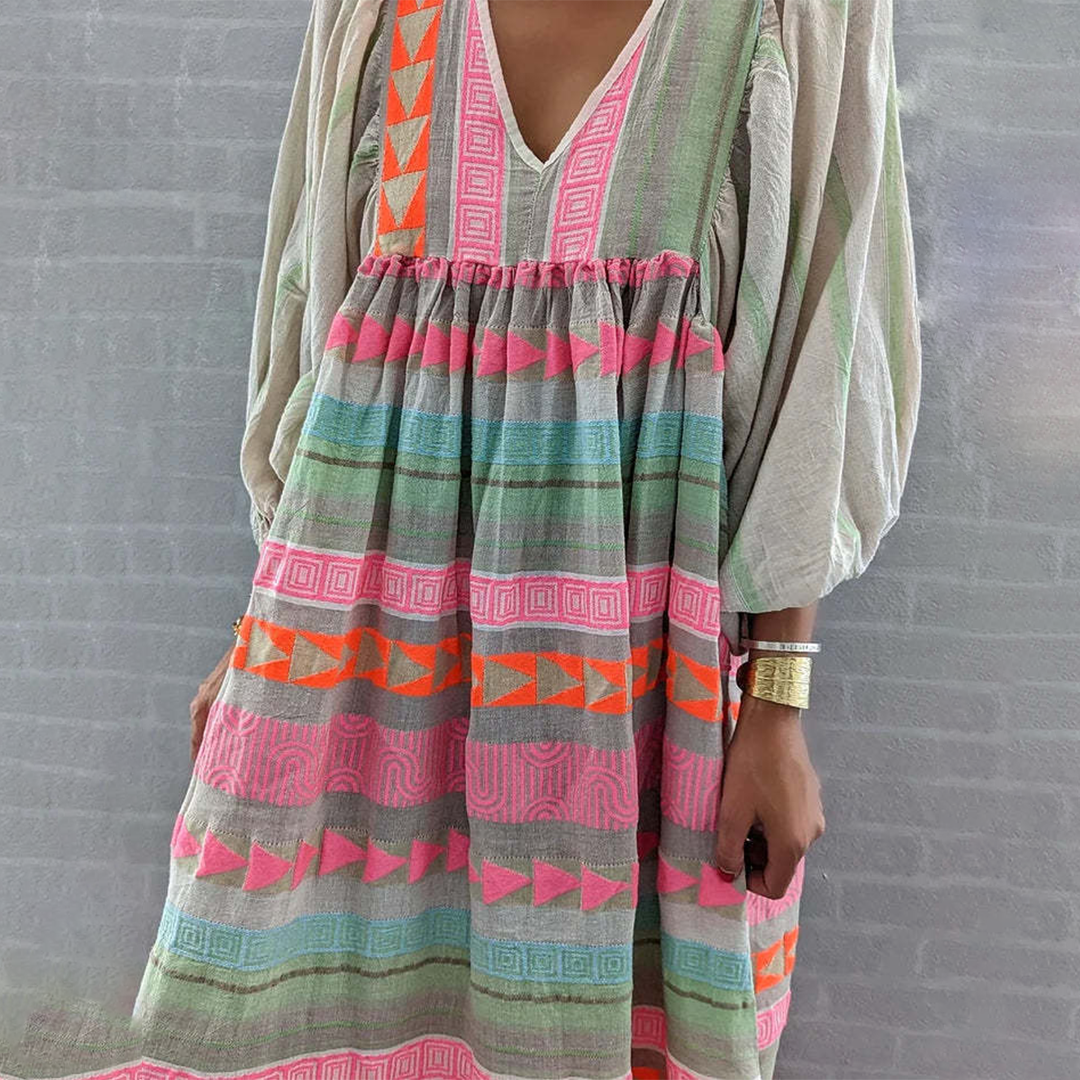 Jessenia - Kényelmes Boho Ruha