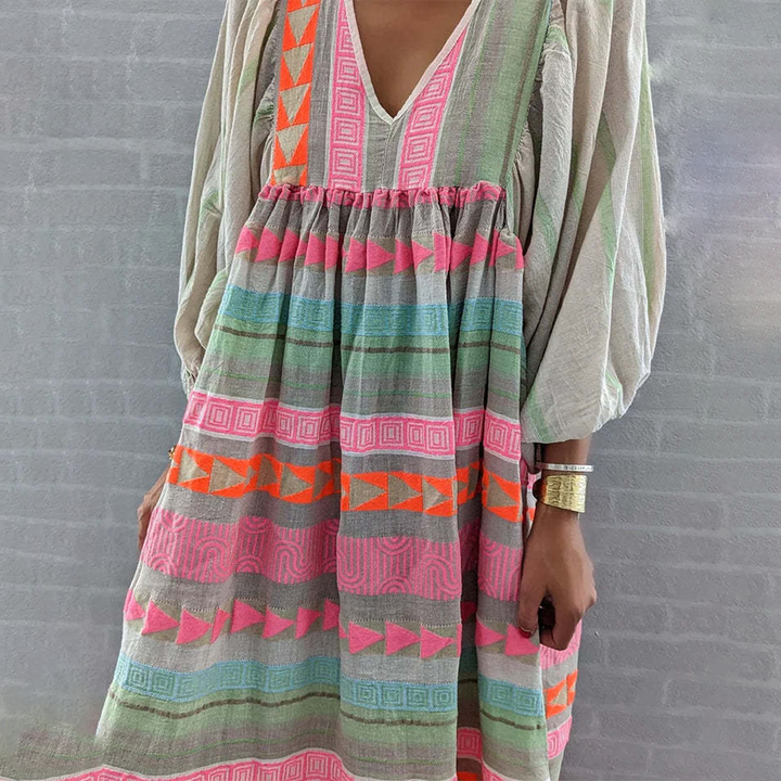 Jessenia - Kényelmes Boho Ruha
