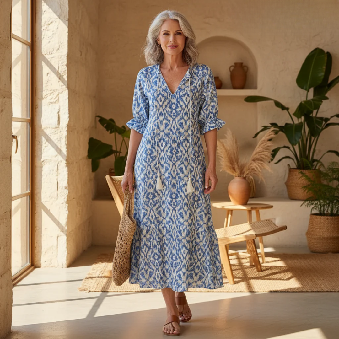 Michaela - Boho Tummy Coverage Dress