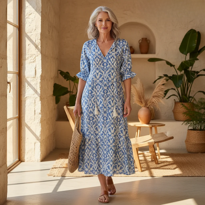 Michaela - Boho Tummy Coverage Dress