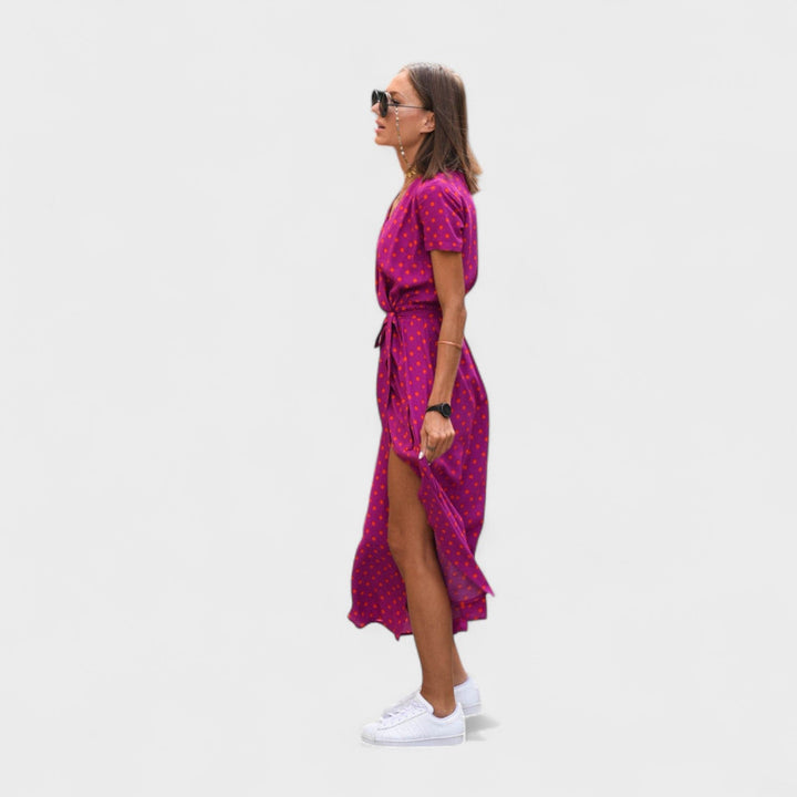 Rózsaszín Liliom - Boho Chic Ruha