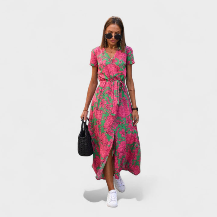 Rózsaszín Liliom - Boho Chic Ruha
