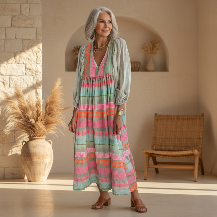 Jessenia - Kényelmes Boho Ruha