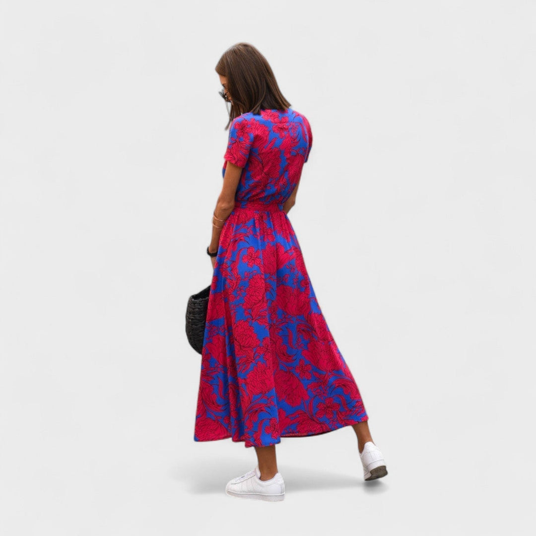 Rózsaszín Liliom - Boho Chic Ruha