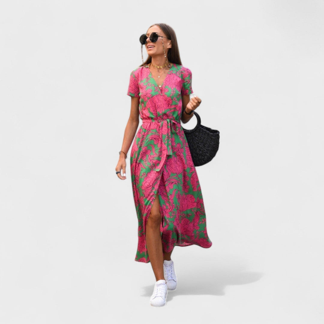 Rózsaszín Liliom - Boho Chic Ruha