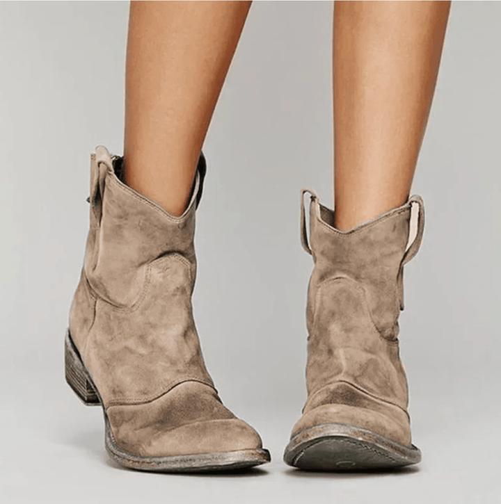 Charlotte | Ortopéd Suede Bokacsizmák