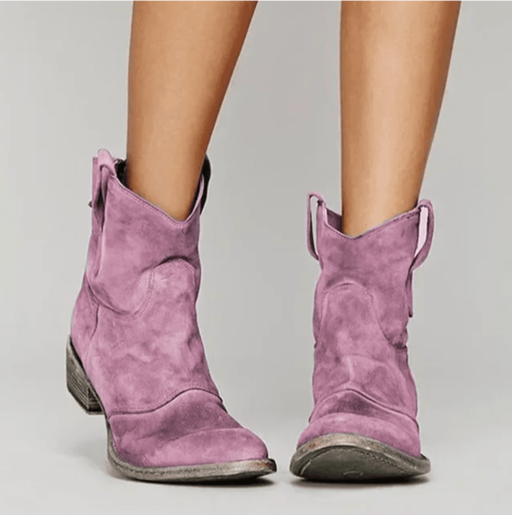 Charlotte | Ortopéd Suede Bokacsizmák