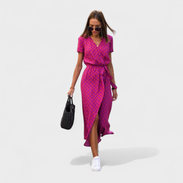 Rózsaszín Liliom - Boho Chic Ruha