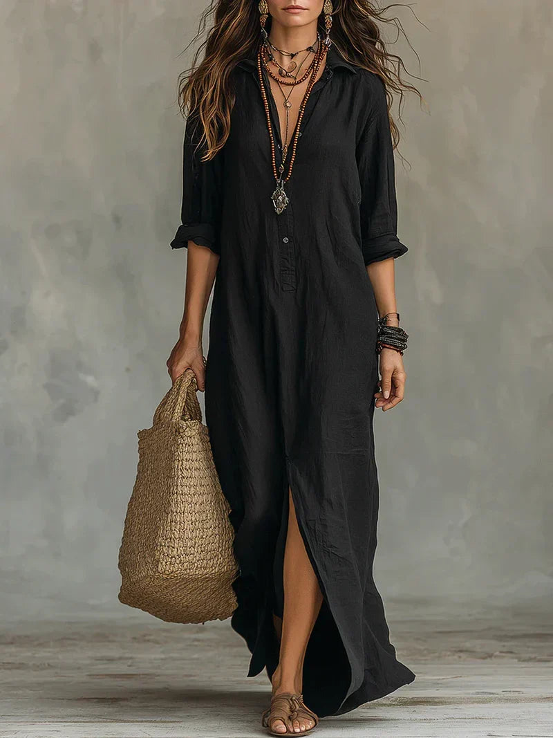 WILLOW | Müheloses Maxi-Kleid mit schmeichelhafter Silhouette Vielseitig für den Alltag - Image 1