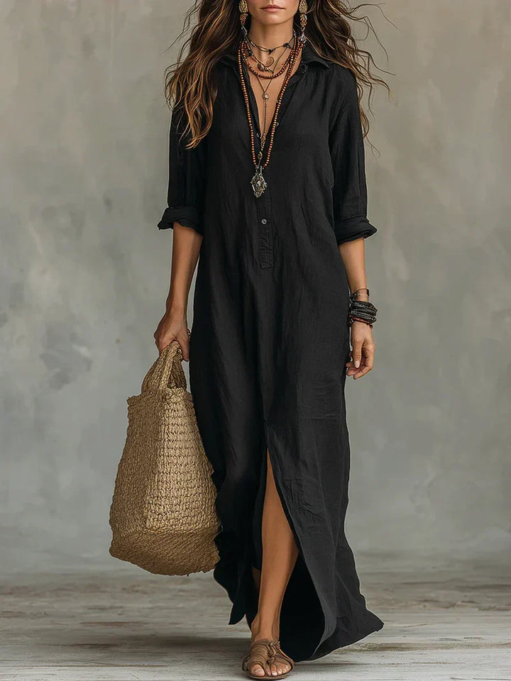 Céline™ | Laza Maxi Ruha Gombokkal - Image 1