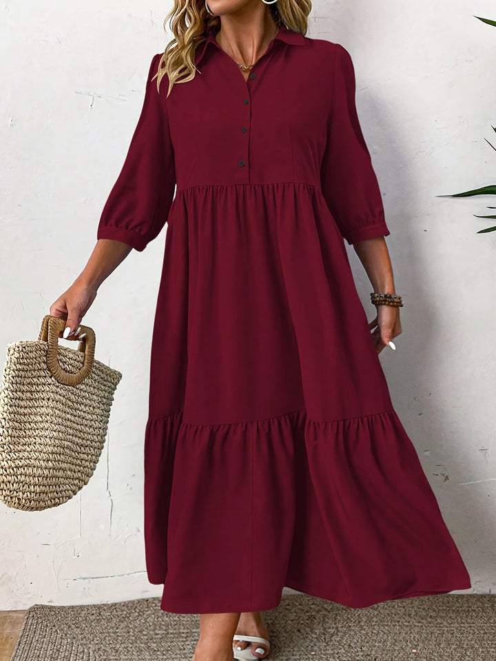 Mila Curve | Relaxált Nyári Elegancia Ruha