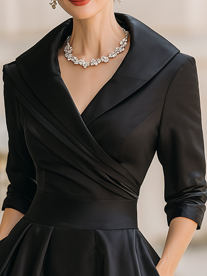 Clara – Elegáns Midi Ruha