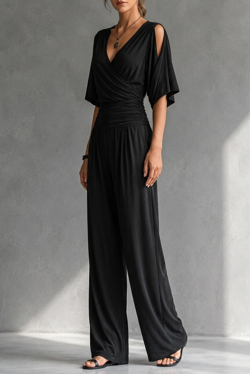 Chiara - Tuta Elegante con Spalle Aperte - Image 3