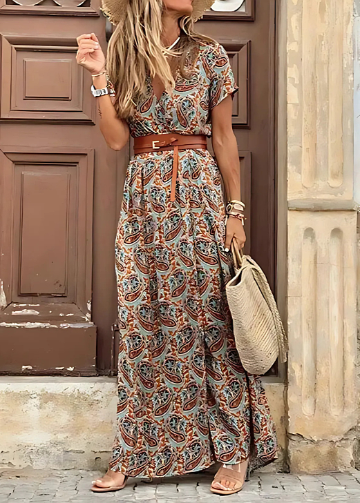 Sybella - Zwiewna maxi sukienka boho - Image 5