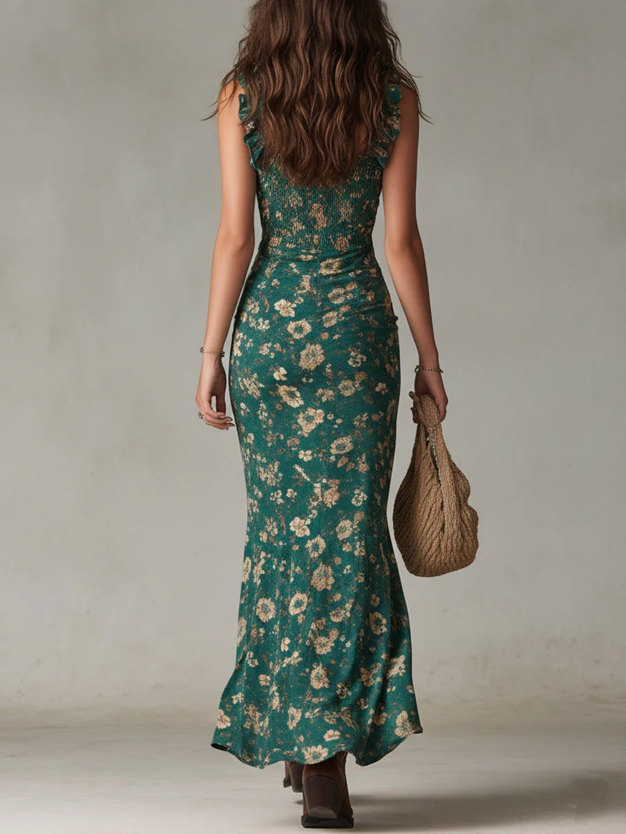 Zara | Maxi Boho Retro Ruha