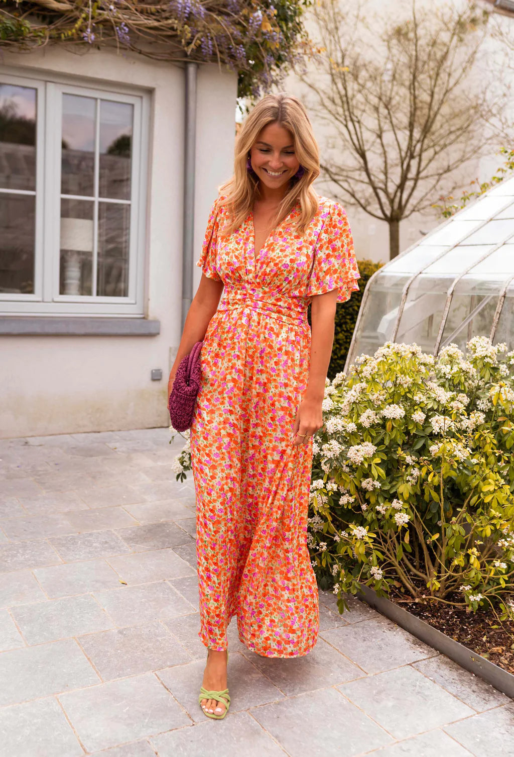 Sandra - Elegáns maxi ruha
